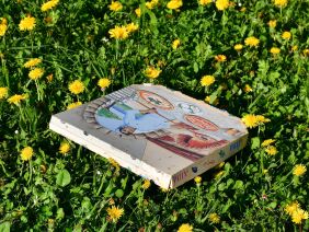 Verpackungsmüll belastet die Umwelt. 